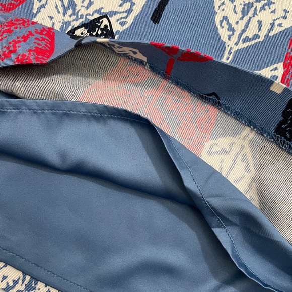 Boden Slight A-line Pencil Leaf Skirt - Picture 7 of 8